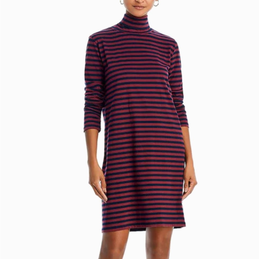 Kule Cotton Turtleneck Dress